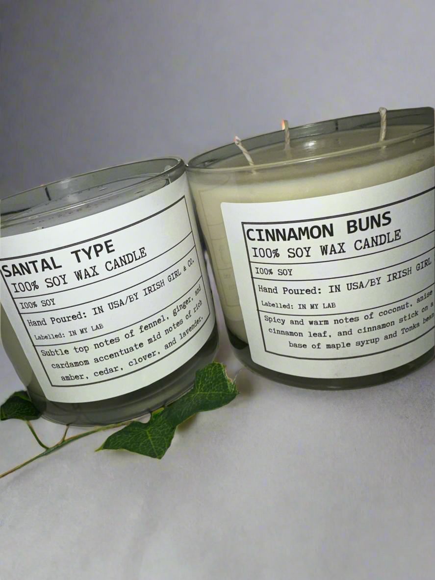 Large 3 wick luxurious candle