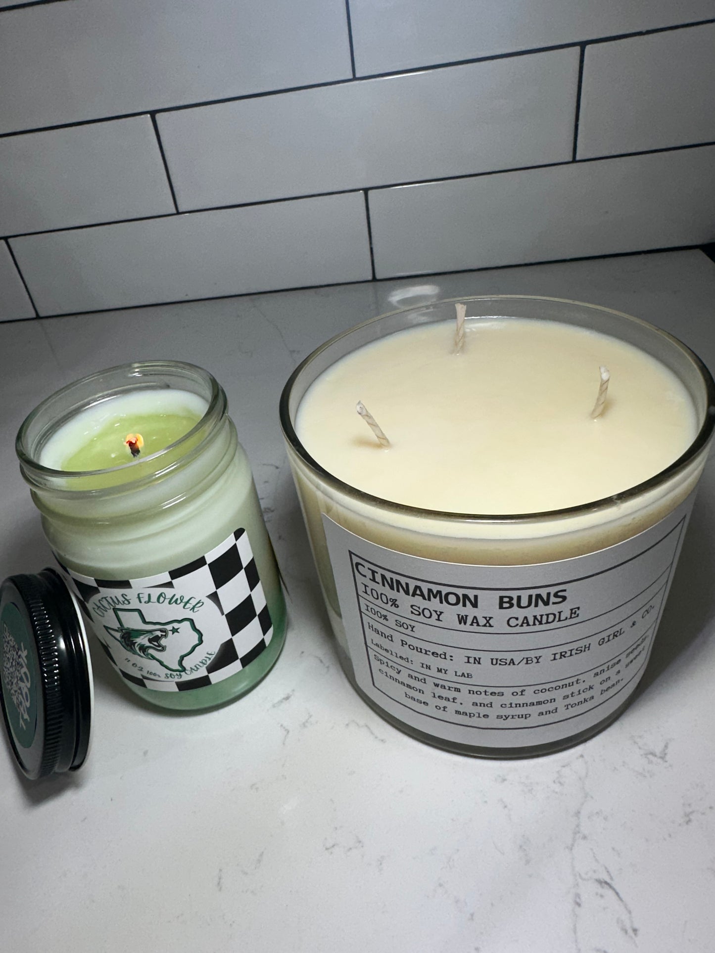 Large 3 wick luxurious candle
