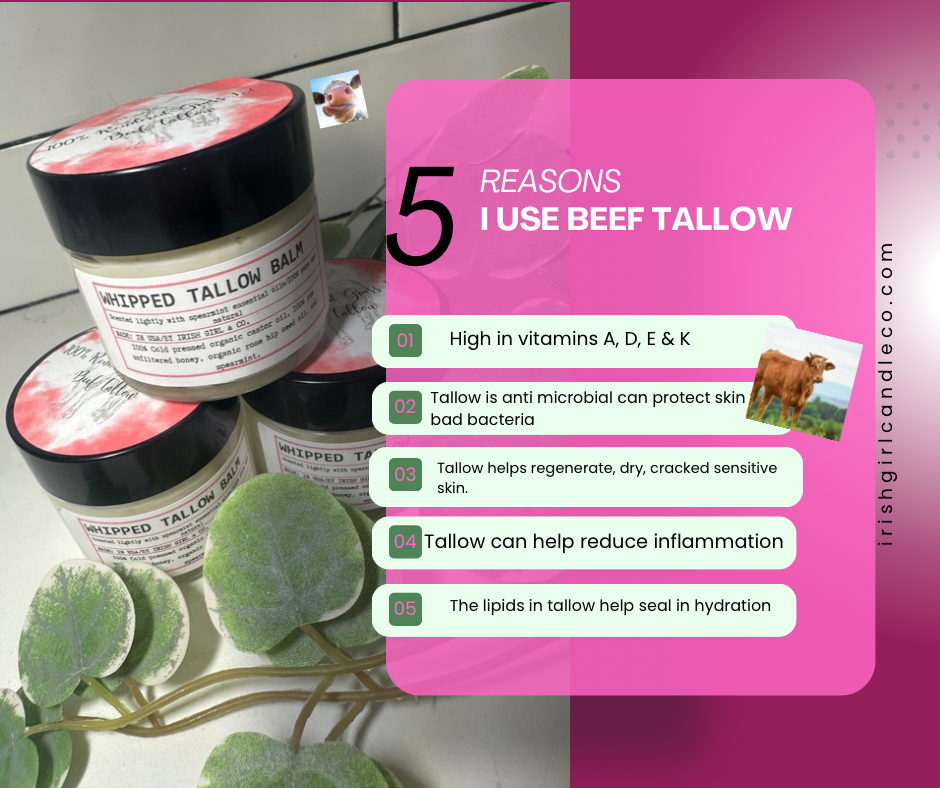 Tallow lotion