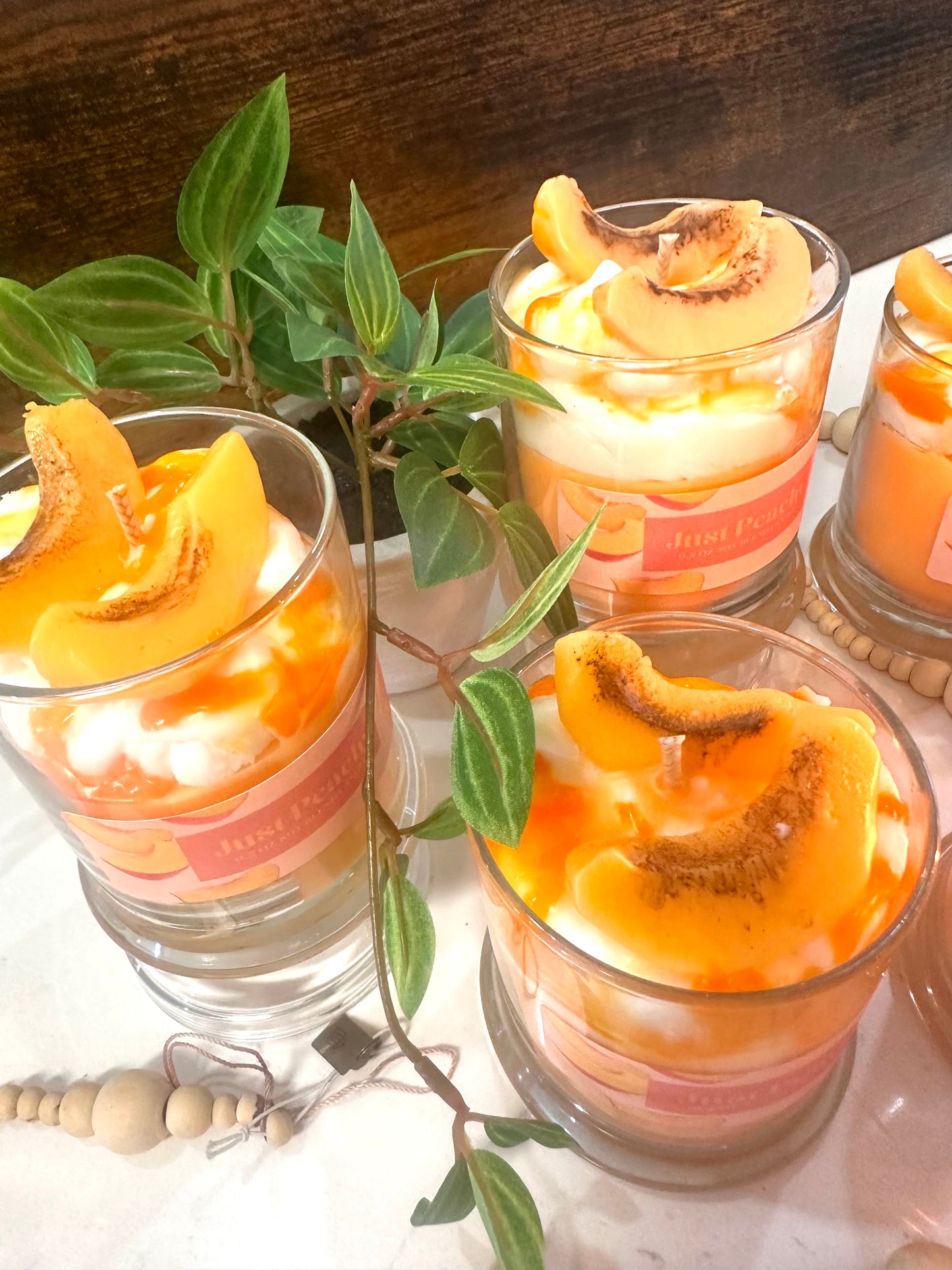 Just Peachy 9.5 oz Soy Blend Candle
