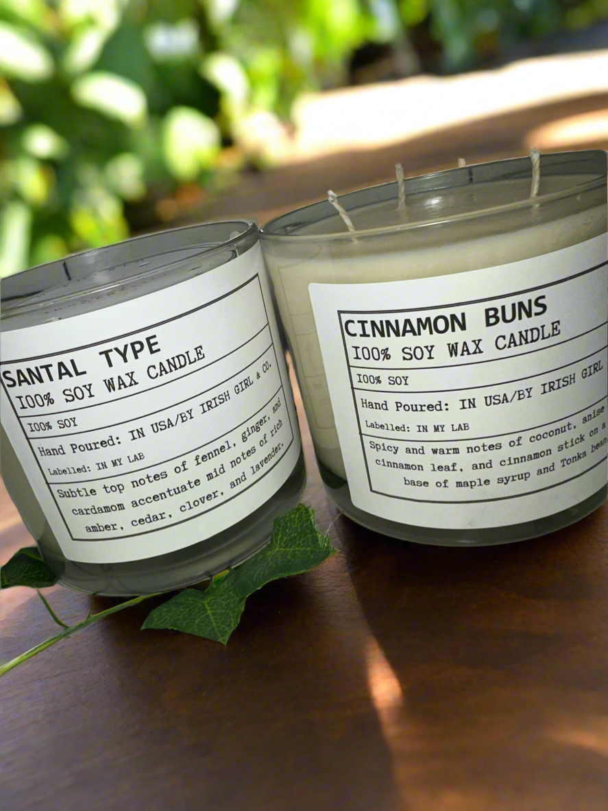 Large 3 wick luxurious candle