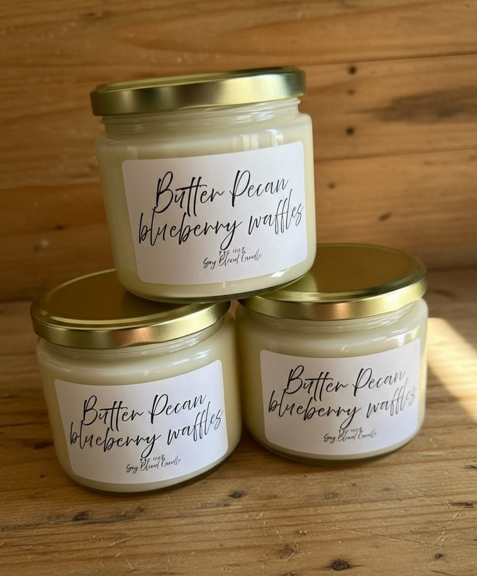 9 OZ Luxury Candle Lid - 100% SOY WAX Single Wick 52 scents