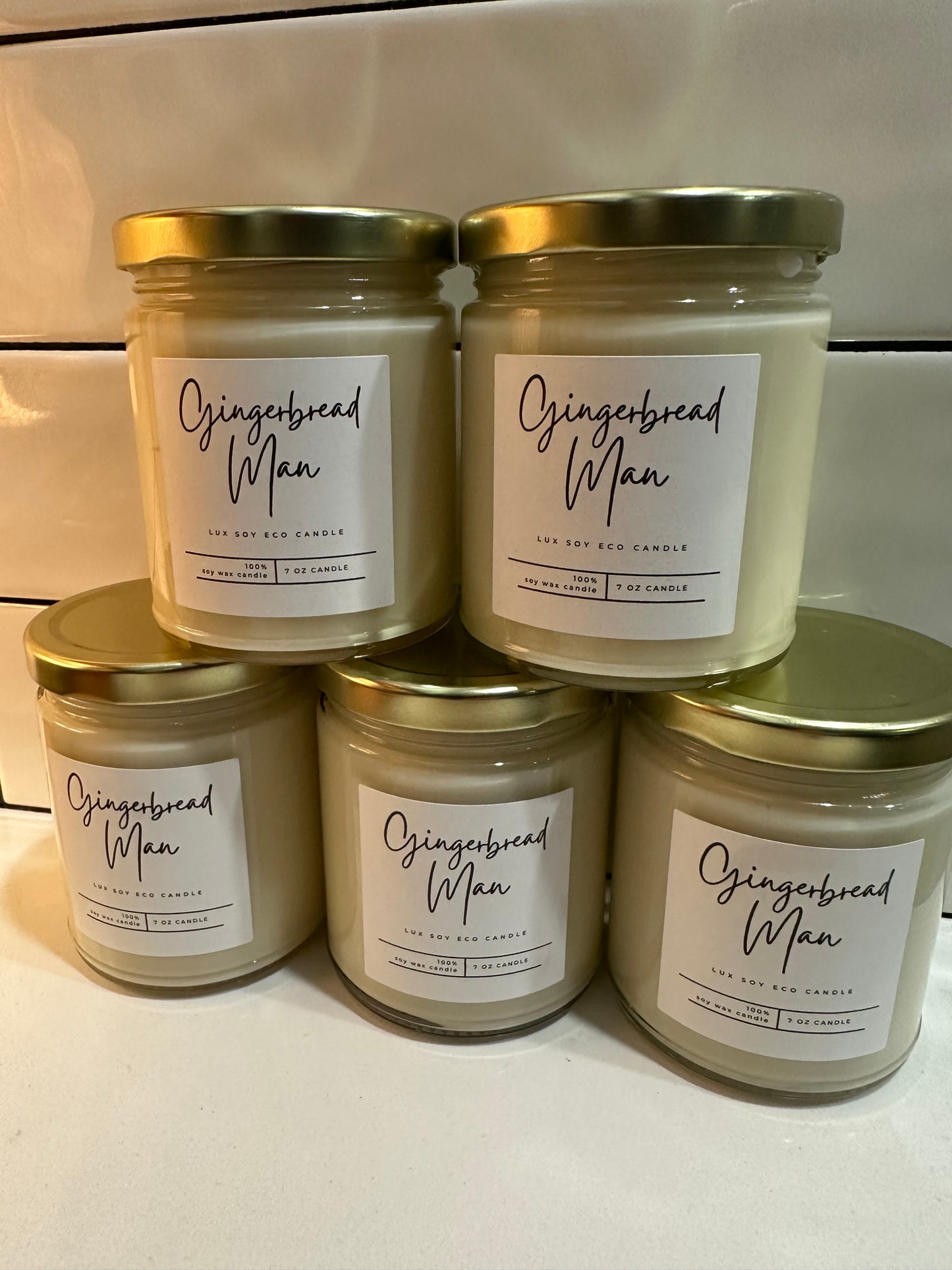 7 OZ Luxury Candle Lid - 100% SOY WAX Single Wick 52 scents