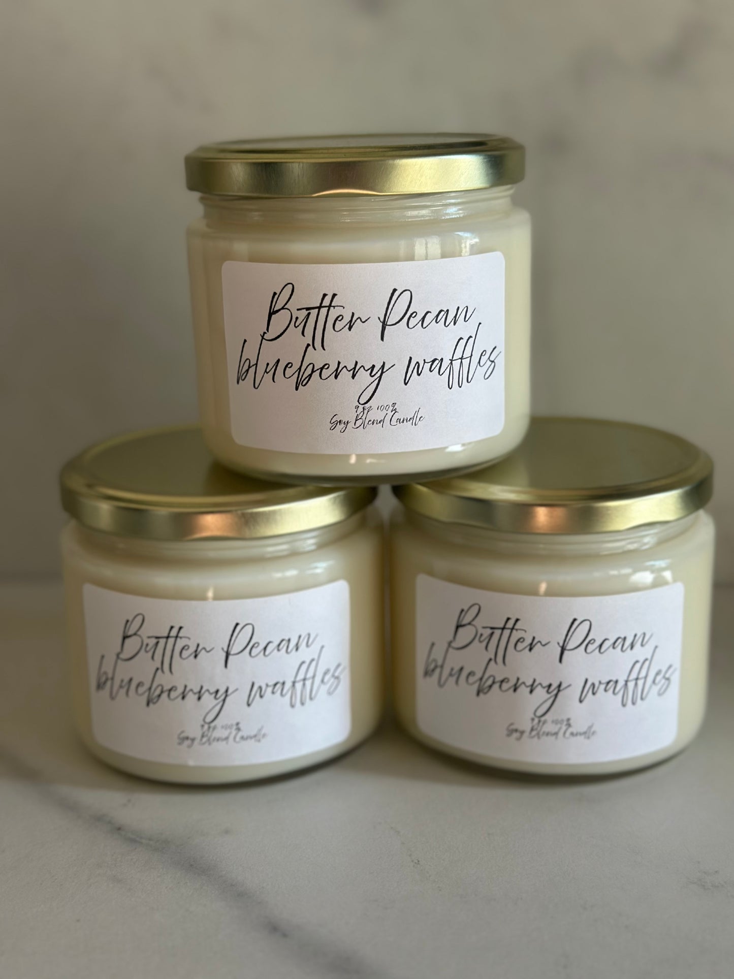 9 OZ Luxury Candle Lid - 100% SOY WAX Single Wick 52 scents