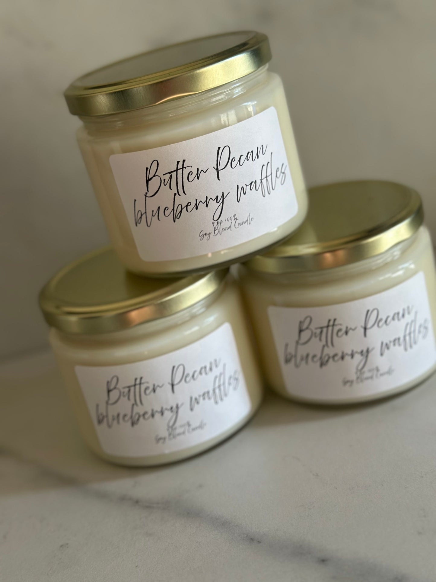 9 OZ Luxury Candle Lid - 100% SOY WAX Single Wick 52 scents