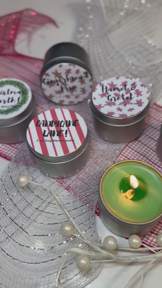 Christmas scented candle set!!